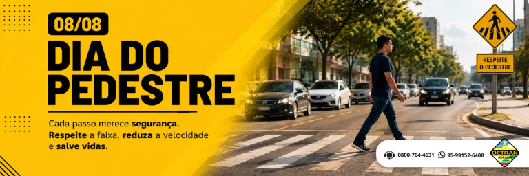 DIA DO PEDESTRE
